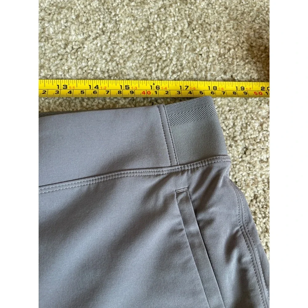 Athleta Trekkie North Jogger Pants Gray Plus Size 16 Hiking Travel Ankle Zip